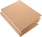 Operitacx 2pcs Paper Loose Leaf Binder Cover Refillable Notebook Shell for School and Journals and Dirt Resistant for Creative Writing and Planning