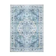 2x3 Washable Rug 2x3 Rugs for Entryway Blue Small Area Rug 2x3 2’x3’ Light Blue
