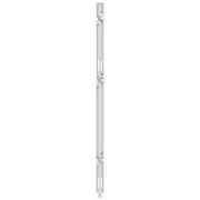 Stilford 4 Way Connector for 1250mm Partition Screen White