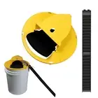 Mouse Trap Flip and Slide Bucket Lid Mice Rat Trap for Indoor Outdoor Multi Catc