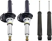 QYCLY 8J0413029D, 8J0413029M 4PCS Front Shock Absorbers and Rear Shock Absorbers Compatible for Audi TT TTS MK2 8J3 8J9, Quattro 2-Door 2007-2014, Rear Struts, Front Struts
