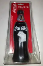 Vintage Coca Cola Coke Bottle Stapler Sealed 1998 NEW
