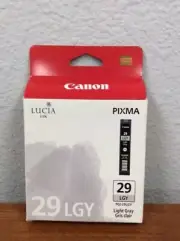 Canon 4872B002 4872B002AA PGI-29LGY Ink Tank Light Gray