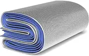 Aluminum mat Foam mats Sleeping mat Made of Aluminum Film 4mm Thick for Camping Insulating mat Insulating Ceiling Foldable Tent mat Floor mat Thermal mat matSilver,1.8m x 2m