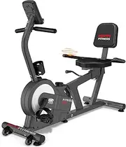 KeppiFitness Recumbent Exercise Bike, Recumbent Bike for Adults with Magnetic Resistance, Exercise Bike for Home 380LB Capacity, Cardio Stationary Bikes for Seniors with Pulse Sensor