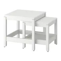 在飛比找IKEA優惠-IKEA 子母桌 2件組, 白色