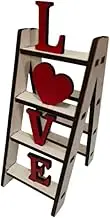 Valentine Love Ladder Table Decoration Home Decor Shelf Decorative Ladder