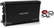 Kicker 43CXA12001 | Monoblock Class-D Car Amplifier with Amp Kit