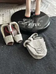 Gene GRAY BAG & Slip On Shoes/Heels , Tyler/Alex/Violet/Madre