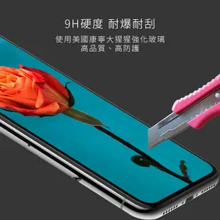 【TEKQ】iPhone11 Pro 系列 3D奈米滿版9H鋼化玻璃 康寧大猩猩第三代螢幕保護貼-黑色