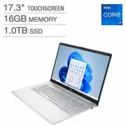HP 17.3" Touch screen Laptop i7-1255U 16GB RAM 1TB SSD backl kb W11 17-cn2165cl