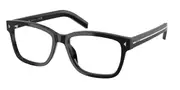 Prada PR B10V 16K1O1 Men's Glasses Black Size 53 - Private Health Rebate - Blue Light Block Available