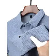Fashion Ice Silk Men's Short-sleeved T-shirt