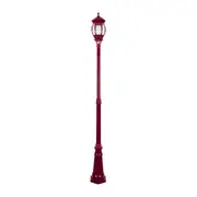 Vienna Post Light H2380mm Burgundy Aluminium - 16012