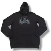 Travis Mathew Hoodie Performance Beer Golf Cart Long Sleeve Pullover Mens M