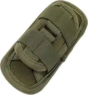 Toddmomy Flashlight Belt Holder Pouch Durable Nylon Case for Camping Hiking Emergency Use Versatile Compatibility Comprehensive Protection Essential Gear for Enthusiasts