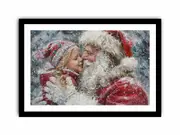 Naughty And Nice Art Framed print