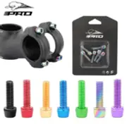 6PCS Bicycle Stem Screw Stainless Steel M5x18 Mountain Road Bike MTB Handlebar