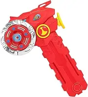 Light Up for Kids - Baby Spinner Toys | Kids Light Up Top | Luminous Gyroscope with Pull-String Launcher | Color Random Rotating Battle Toy