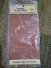 Miniature House Dollhouse Diorama Genuine Model Bricks Kiln-Fired 1” =1’ 5415 B
