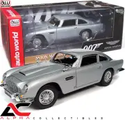 AUTOWORLD AWSS131 1:18 1964 ASTON MARTIN DB5 (JAMES BOND-NO TIME TO DIE) SILVER