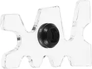 Toyvian Transparent Acrylic Pool Rack Stylish Billiard Stick Holder for Organized Storage Durable and Stable Design for Tables Accessory for Home Club Use