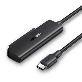 【綠聯】USB-C/Type-C轉SATA 2.5吋硬碟SSD便捷傳輸線(支援6TB)