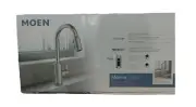 MOEN Meena Pull-Down Sprayer Kitchen Faucet w/ Power Clean and Reflex in Chrome
