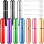 10 Pieces Travel Perfume Atomizer Portable Mini Refillable 5 ml Perfume Empty