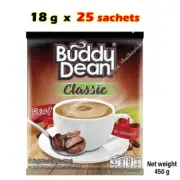 Classic Bag 3in1 Instant Coffee Mix Powder 18g x 25sachets / Buddy Dean Coffee.