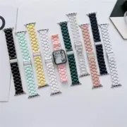 Strap Resin Link Band Bracelet for Apple Watch Series 9 8 7 6 5 4 3 SE 40mm 44mm