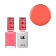DND 545 Peachy Orange - Daisy Collection Nail Gel & Polish Duo 15ml