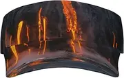 [OCELIO] Brown Horses Adjustable Open Top Sunshade Hat for Men and Women Suitable for Daily Running and Outdoor Sports