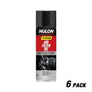 6 x Nulon Pro-Strength Air Filter Oil Spray Can 300ml AFO300 Repels water