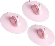 Bathroom Kitchen Sink Accessories Pcs Silicone Rabbit Drain Plugs Prevent Odors Easy to Install