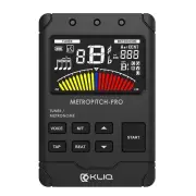 KLIQ MetroPitch-PRO - Rechargeable Metronome Tuner for All Instruments - with...
