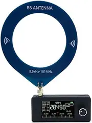 Byttlerom 9.9khz-181mhz SMA Interface Mini Loop Antenna Pocket Size SI4732 Radio, Receiver, Mini Radio