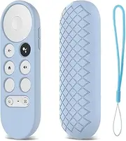 USTIYA Case for Google TV Chromecast 2020 Remote Control Case Smart Shockproof Cover Accessories (Blue)