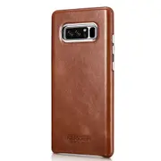 For Samsung Galaxy Note 8 Case Cowhide PU Leather Back Case Slim Businss Phone Shell Protective Cover for Samsung Note8