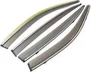 Car Window Visor Compatible for Cadillac ATS 2013-2019 Vent Awning Shade Sun Rain Guard Deflector Windshield Auto Part Accessories Stickers