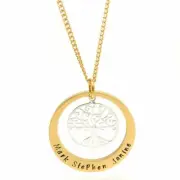 Family Names Tree of Life Pendant