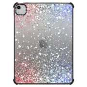 iPad Air (4th/5th gen) iPad Impact Case Red White and Blue Confetti Explosion