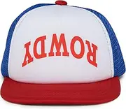[Funky Junque] Kids Baseball Hat Girl Boy Toddler Infant Flat Brim Trucker Hat Youth Sun Beach Cap Summer Mesh