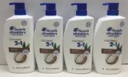 Head & Shoulders 2 in 1 Shampoo & Conditioner, Coconut, 28.2 oz, 10/2025 (4PK)