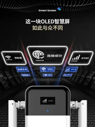 【千兆屏顯】TOTOLINK 雙頻WiFi信號擴大器1200M無線中繼增強器5G家用高速穿墻接收加強放大器路由器wife擴展