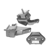 Front + Rear Engine Mount Kit for Toyota Corolla KE30-KE55 1.2 1.3L 4Cyl Manual