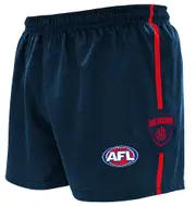 Melbourne Demons Mens Logo Footy Shorts