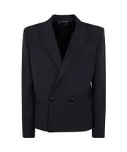 Balmain Double Breasted Tailored Blazer FR48,FR50 black