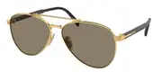 Prada PR A58S 5AK90F Men's Sunglasses Gold Size 58