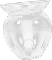 Hoement 550ml Glass Ice Cream Jar Trifle Bowl Glass Dessert Bowls Mini Dessert Cups Ice Cream Cups